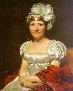 Jacques-Louis  David Portrait of Charlotte David Spain oil painting artist